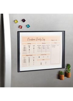 Juvale 4 Pack Magnetic Photo Frames 8.5X11 For Refrigerator Artwork Family Pictures  - Image 3