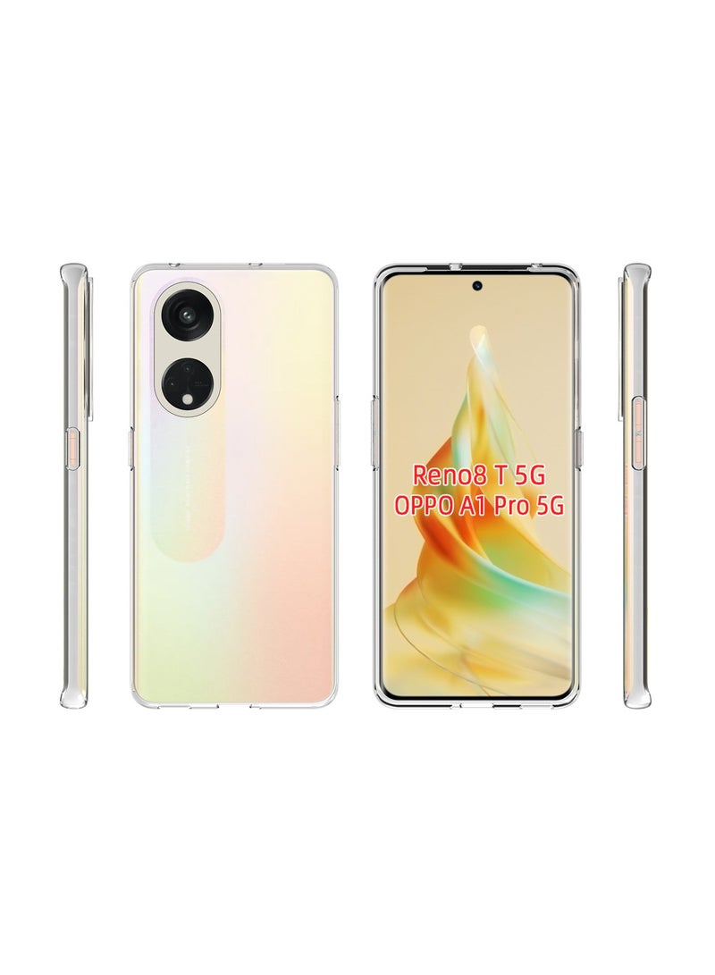 OPPO Reno 8T 5G Case Cover Slim Fit Soft Flexible TPU Ultra Thin Matte Finish Coating Protective Cover - Image 3