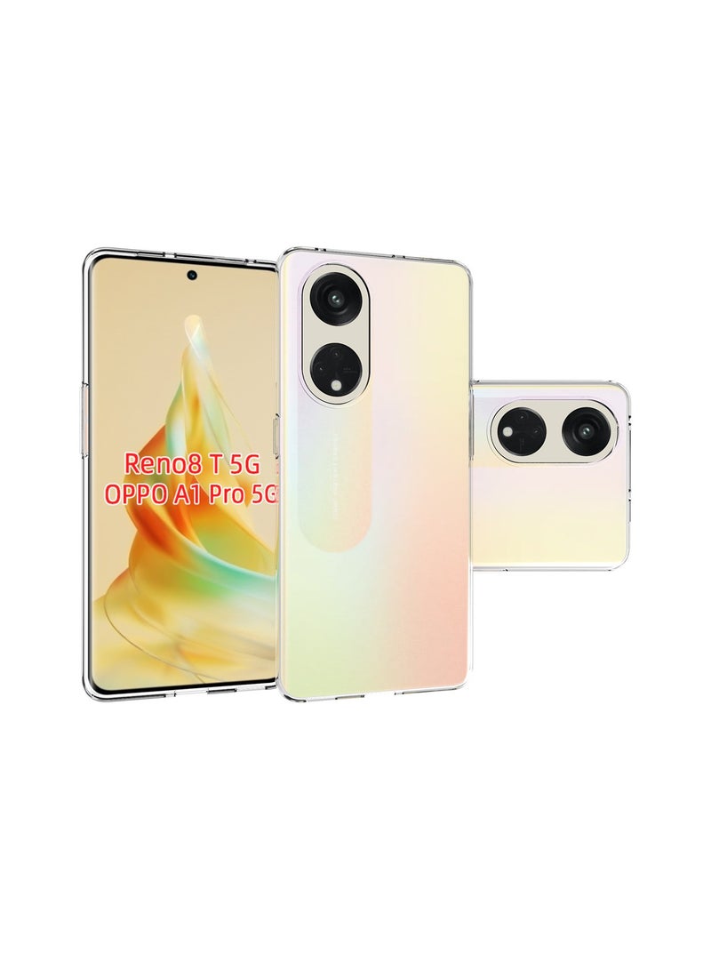 OPPO Reno 8T 5G Case Cover Slim Fit Soft Flexible TPU Ultra Thin Matte Finish Coating Protective Cover - Image 4