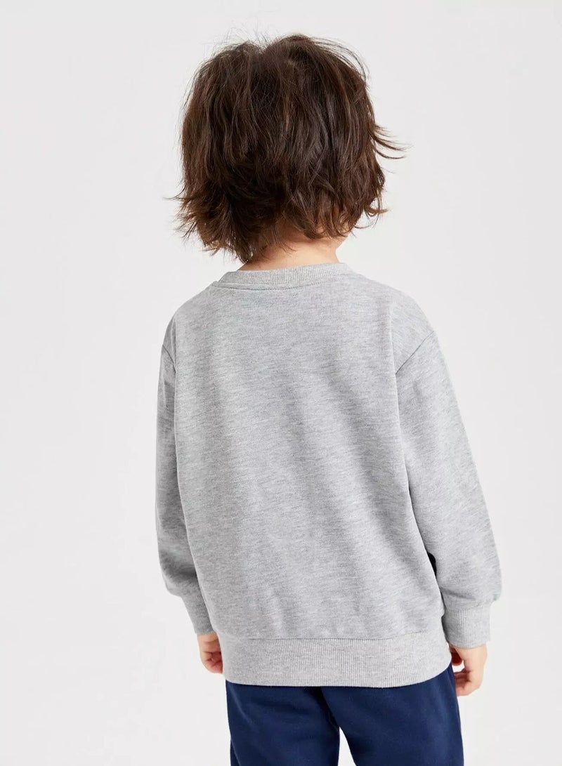 Toddler Boys Cotton Round Neck Pullover  - Image 2