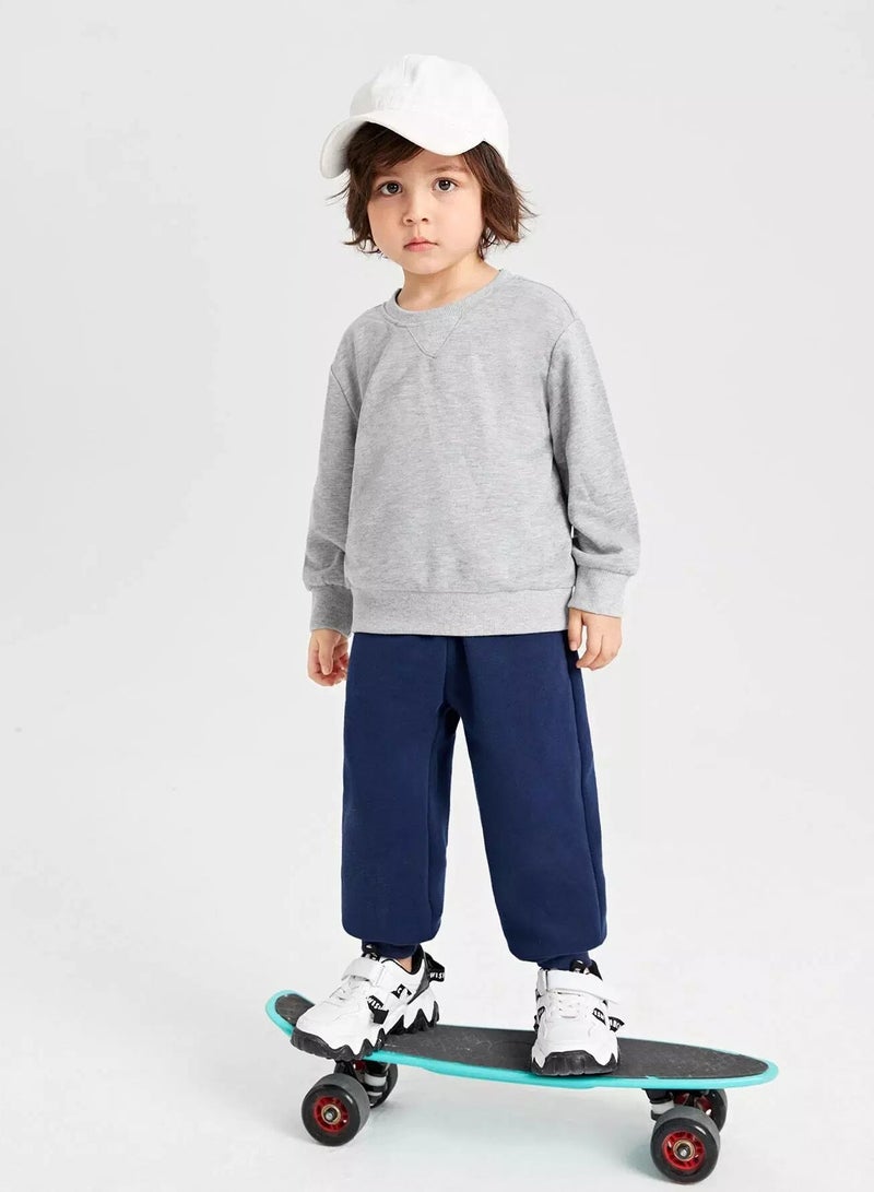 Toddler Boys Cotton Round Neck Pullover  - Image 3