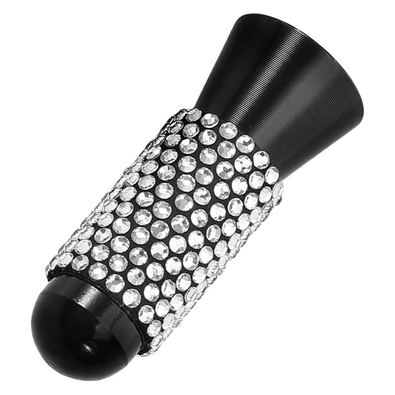 White Rhinestone Short Bling Antenna 3.5cm Universal Car Truck Exterior Accessory - Image 2
