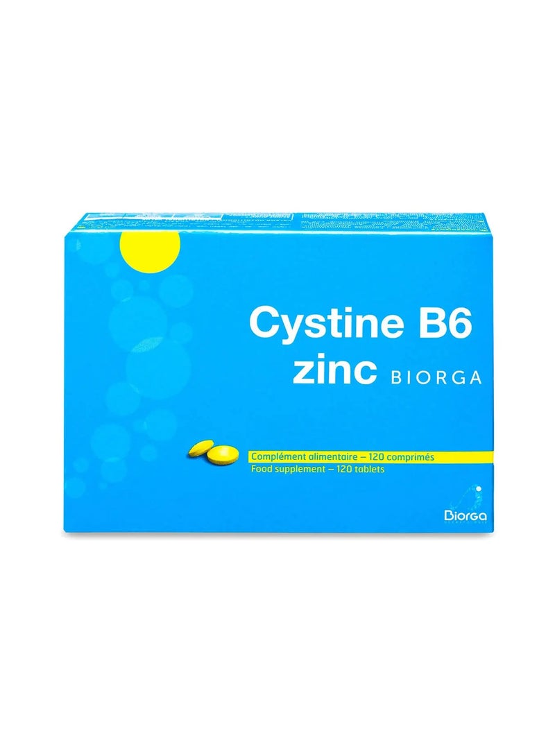 Biorga Cystine B6 Zinc 120 Tablets - Image 1