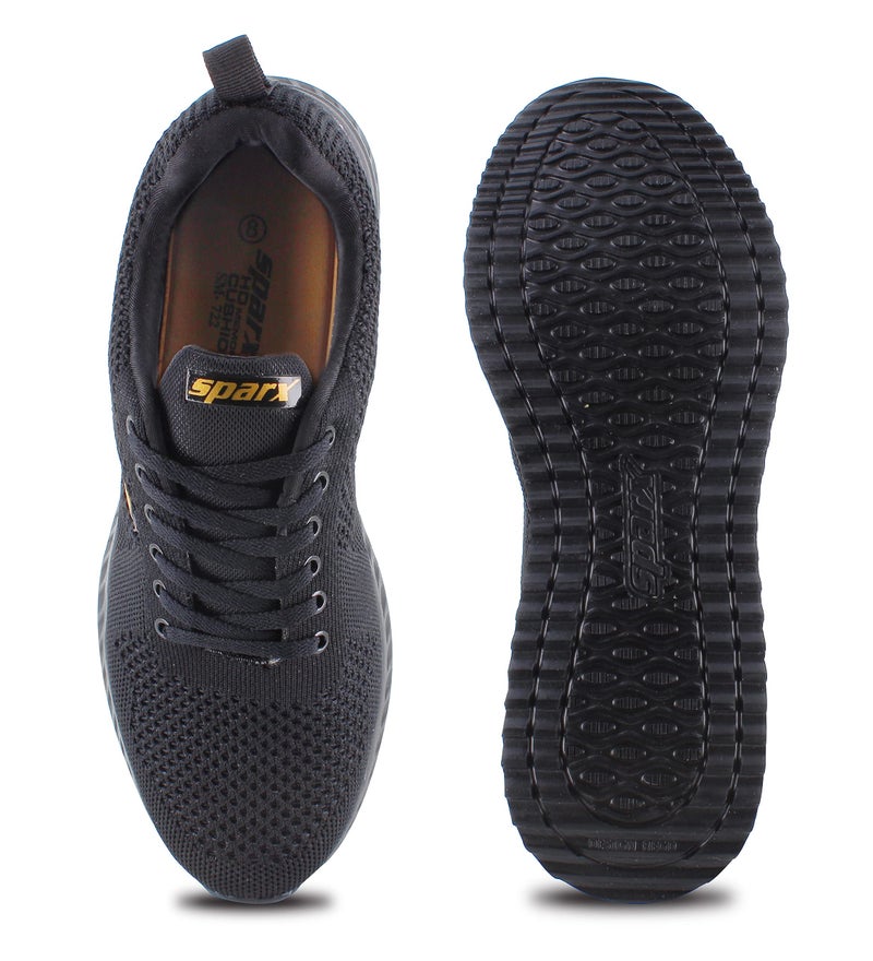 SPARX Sports Shoe SM-722 Black for Men - Image 2
