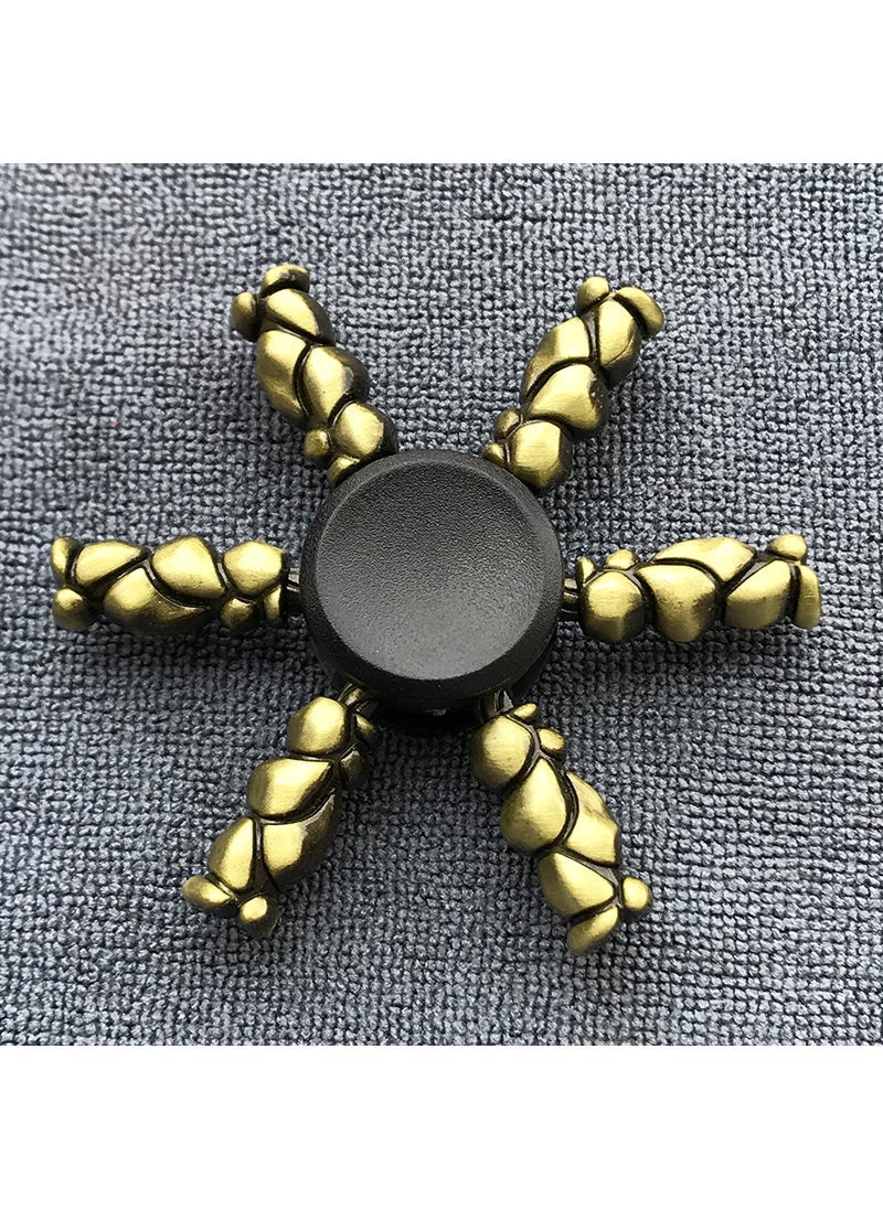 null - Antique Bronze Alloy Fidget Spinner Stress Relief Gyro GT-02-Bronze-Wukong Sanwei Zhenhuo - Image 1
