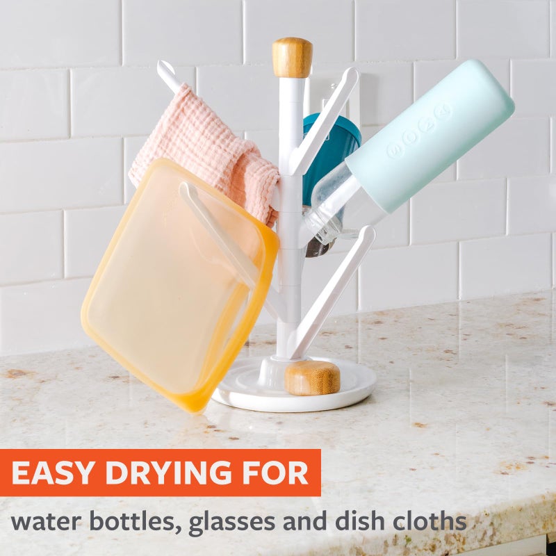 Full Circle Branch Out Kitchen Sink Accessories  Sinkside  White - Image 3