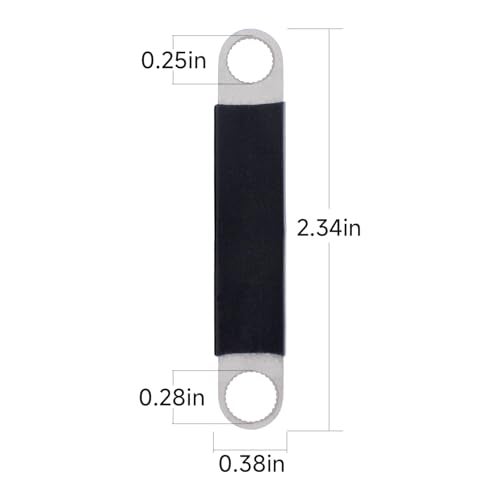 MUGLFPT (2PCS) Multi-Tool Medium/Large Knurled Nut Remover Wrench for disassembly, maintenance, cleaning and upgrading of various Leatherman tool models - an ideal complement to your Leatherman Multi-Tool - Image 2