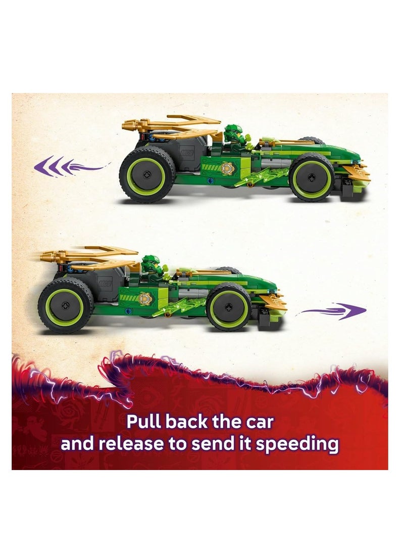 LEGO Ninjago Lloyd's Pull-Back Race Car Building Toy Set 71828