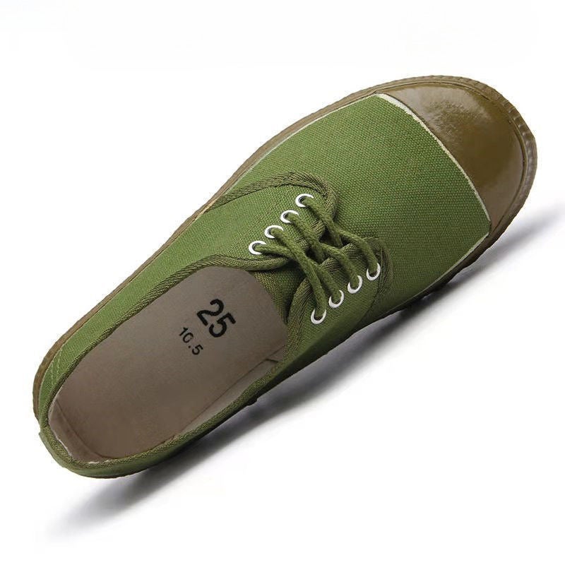 3537 Same Style Liberation Shoes Labor Protection Shoes Work Military Non-Stinky Feet Rubber Shoes 3517 Same Style Liberation High Top Breathable - Image 1