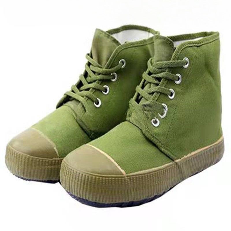 3537 Same Style Liberation Shoes Labor Protection Shoes Work Military Non-Stinky Feet Rubber Shoes 3517 Same Style Liberation High Top Breathable - Image 3