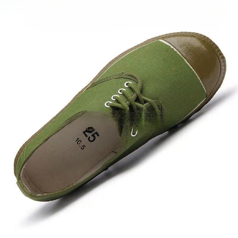 3537 Same Style Liberation Shoes Labor Protection Shoes Work Military Non-Stinky Feet Rubber Shoes 3517 Same Style Liberation High Top Breathable - Image 2