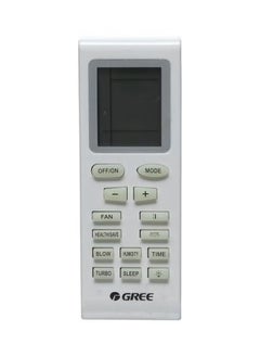 GREE Fresh Smart Air Conditioner Remote Control White 