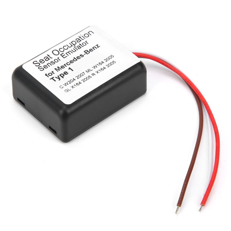 Seat Occupation Sensor Emulator Type1 Compatible with Mercedes-Benz C W204 GL X164 ML W164 R X164 - Reactivates SRS Safety Function for Car Seat Detection - Image 1