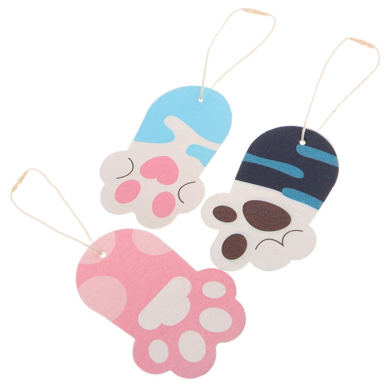 3Pcs Cat Paw Cellulose Sponge Scrubber Soft Compressed Wood Pulp Dishwashing Sponge Pads For Kitchen Cleaning Of Dishes And Pots - Image 2