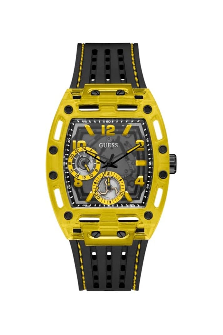 GUESS Men's Trend Casual Tonneau Diamond 43mm Watch - Image 1