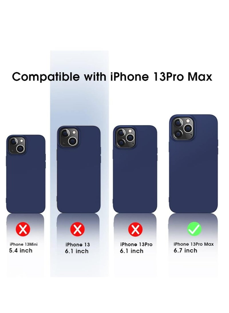 Raxoom iPhone 13 Pro Max Case Slim Fit Ultra-Thin [Guardian Series] Soft TPU Matte Finish Coating Phone Cases Lightweight - Image 4