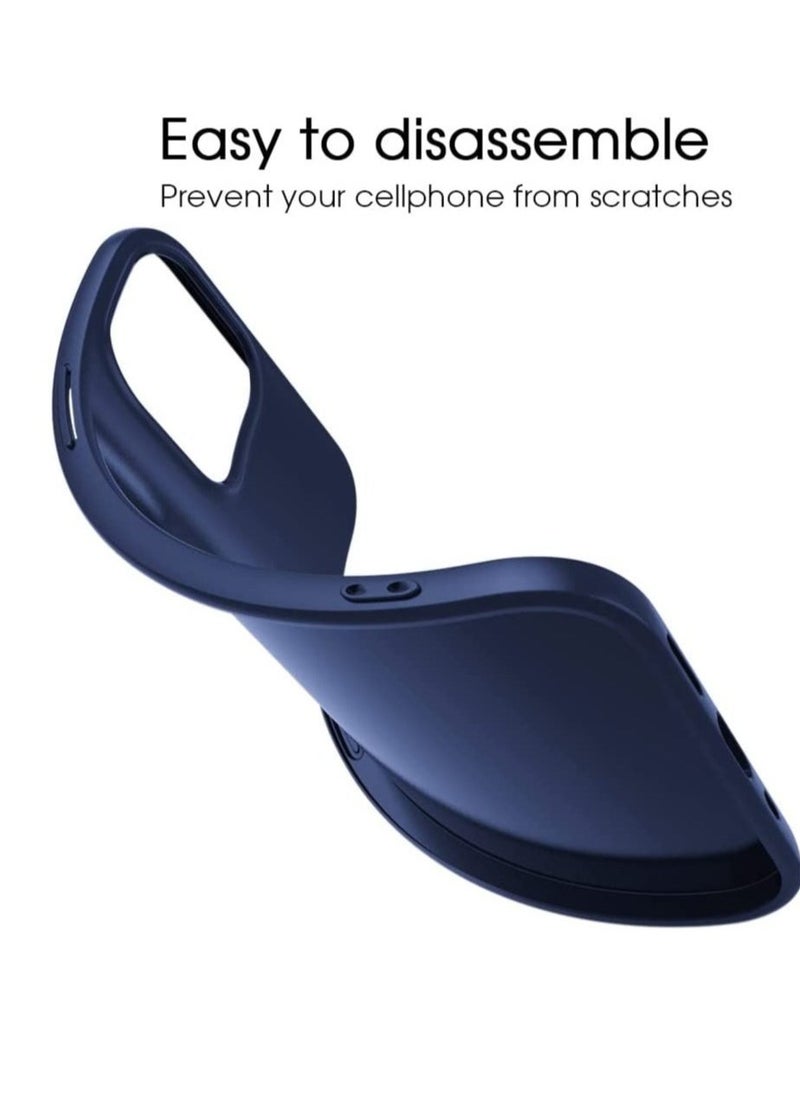 Raxoom iPhone 13 Pro Max Case Slim Fit Ultra-Thin [Guardian Series] Soft TPU Matte Finish Coating Phone Cases Lightweight - Image 2