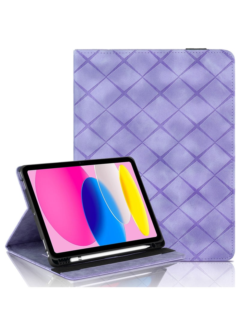 general Case for iPad Air 13 2025 with Pencil Holder, Soft TPU Back Case with Premium PU Leather Protective Case for iPad Air 13 Inch