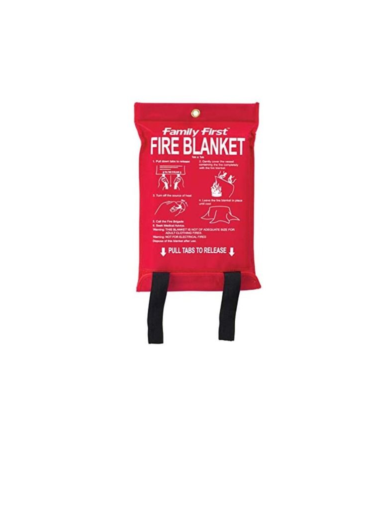 Family First Enterprises Fire Blanket 1.2m 1.8m White - Image 3