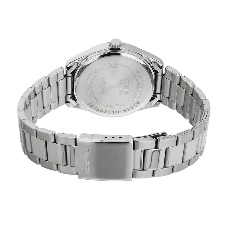 CASIO ساعة انتايسر للرجال MTP-1302D-7A1VDF بقرص أبيض للرجال (A1539) - Image 4