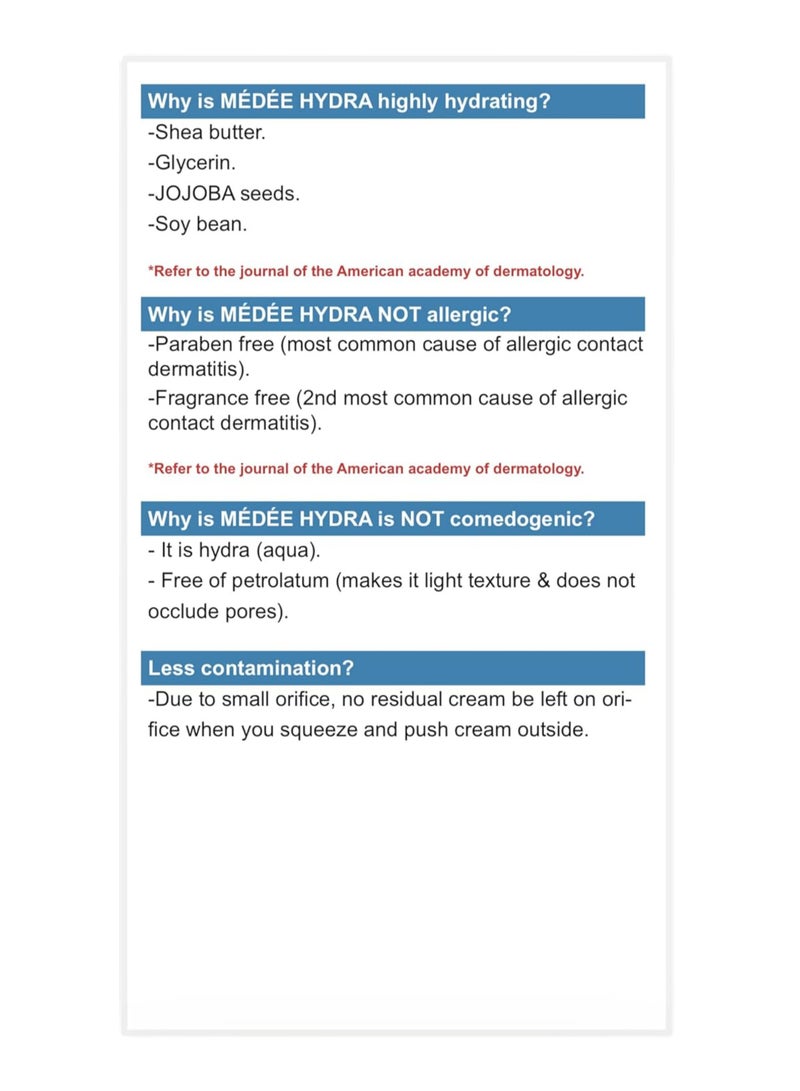 ميدي كريم مرطب ميدي هيدرا للبشره الدهنية والمختلطة - 50 ملل - Image 4