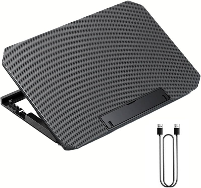 Laptop Cooling Stand Holder with Double Efficient Fan and USB Port. Efficient Holder Laptop Cooler Fan Pad - Image 4