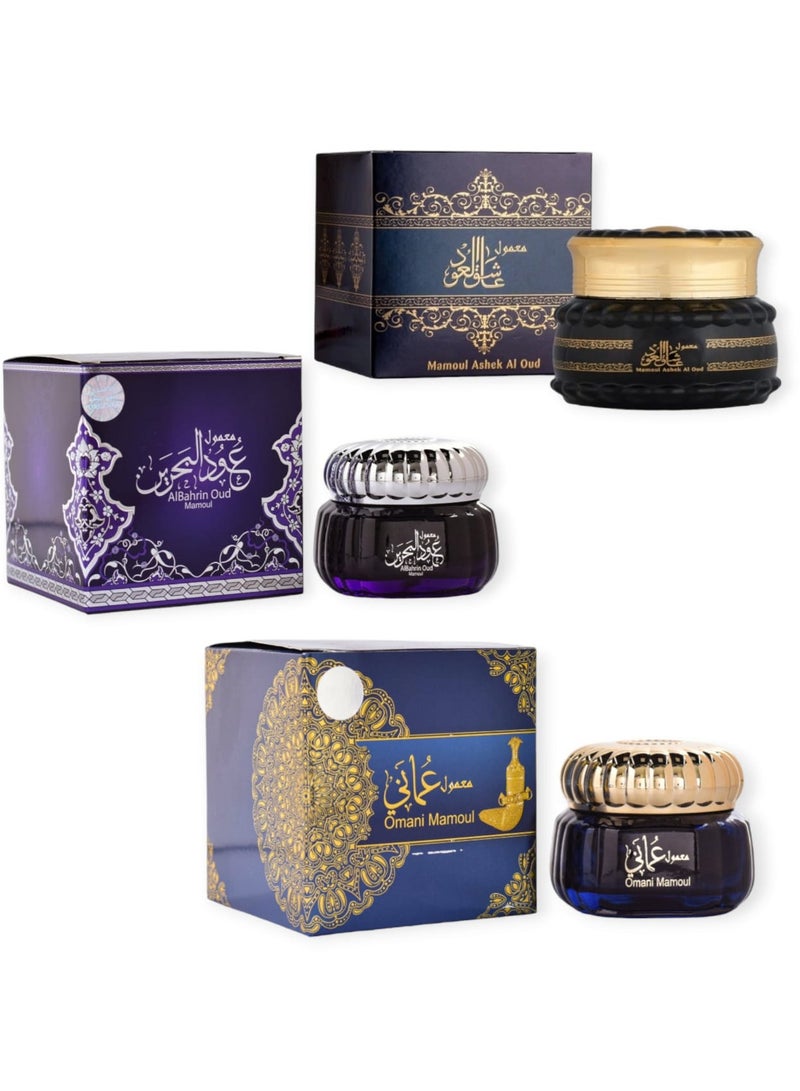 الماس مجموعة معمول عاشق العود والبحرين و عماني 3  قطع - Image 1