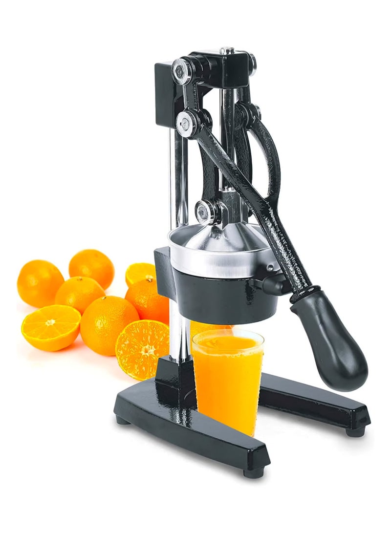 ELTRAZONE Manual Metal Hand Citrus Juicer Lemon Squeezer with Lever, Large Juice Extractor for Lime, Orange, Pomegranate, Grapefruit – Fresh, Healthy Juice Presser Machine for Home Kitchen - Image 1