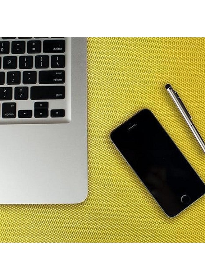 ElastPro Ethylene_Vinyl_Acetate_Eva (30 Cm X 1.5 M) Yellow Eva Food Grade Washable Anti Slip Mat/Sheet For Fridge, Shelf Liner, Table, Kitchen Drawer Mat (Diamond Texture, Yellow, Solid) - Image 4