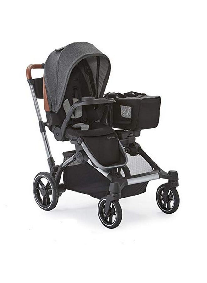Contours Contours Element Baby Stroller Child Snack Tray and Cup Holder Accessory Attachment Exclusively for Contours Element Stroller, Stroller Accessories, Black  - Image 2