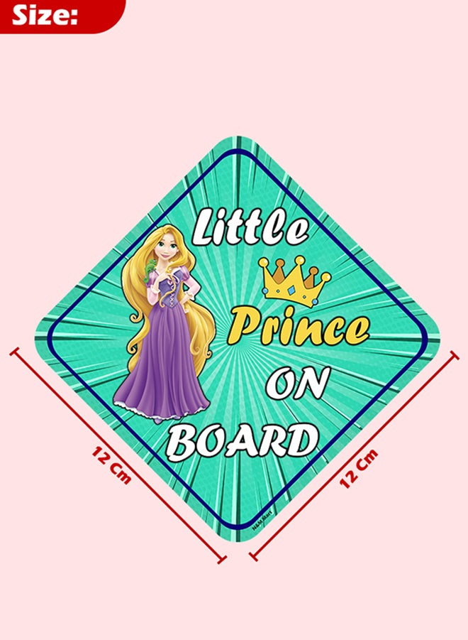 Baby ON Board Exterior Sticker Sign for Car Warning - Car Safety Signs - Easy to Install Waterproof 2pcs (Style J) - Image 2