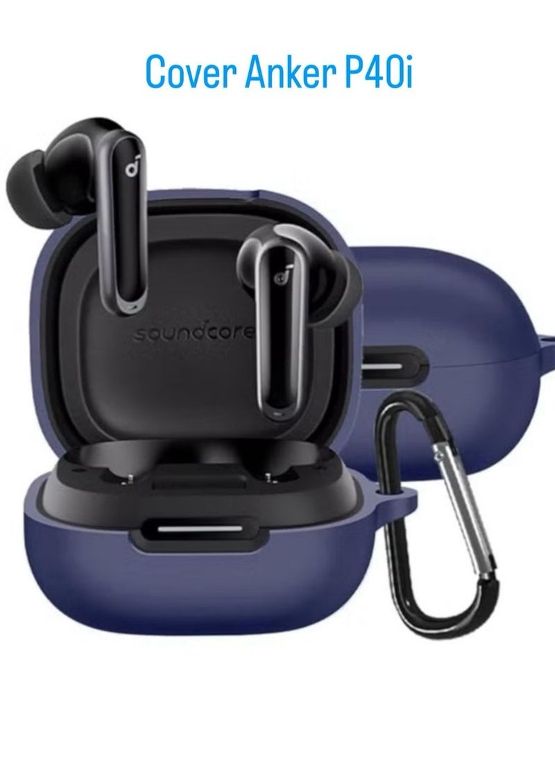 Anker P40i Silicone Case - dark blue - Image 1