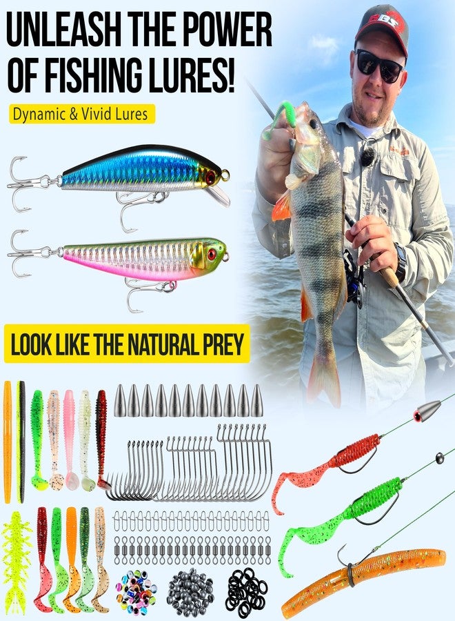 PLUSINNO حقيبة ظهر للصيد من PLUSINNO مع صناديق أدوات الصيد ومعدات الصيد، حقيبة أدوات صيد مقاومة للماء سعة 42 لترًا مع حامل صنارة، هدايا صيد للرجال مع كماشة، ماسك شفاه السمك. - Image 2