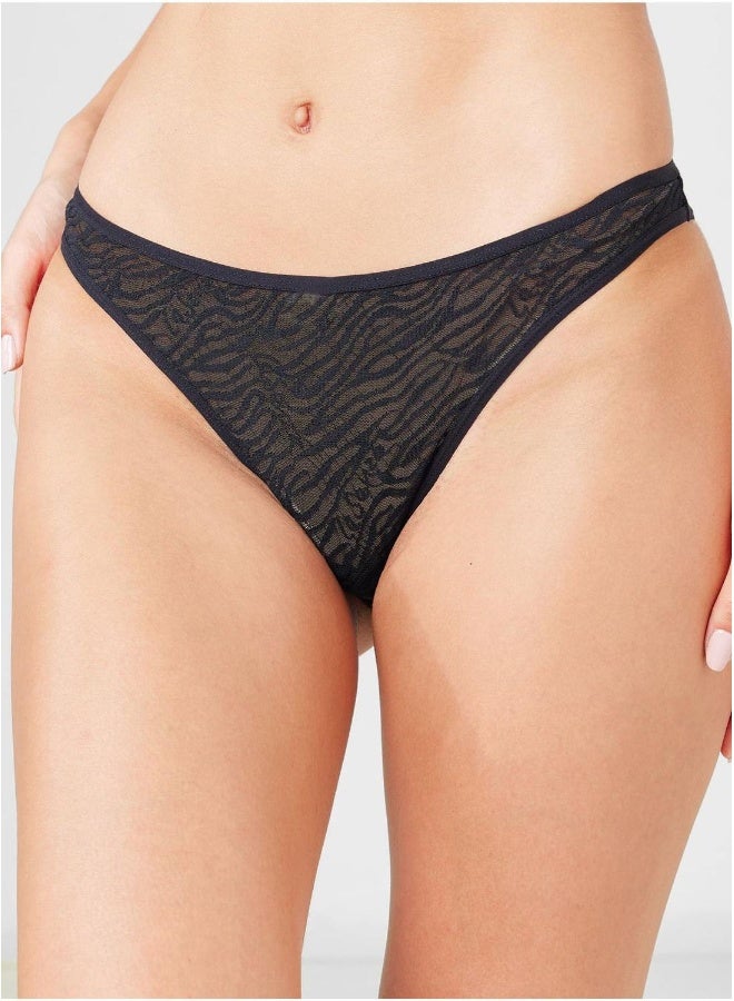 لا سينزا High Leg Brief  - Image 2