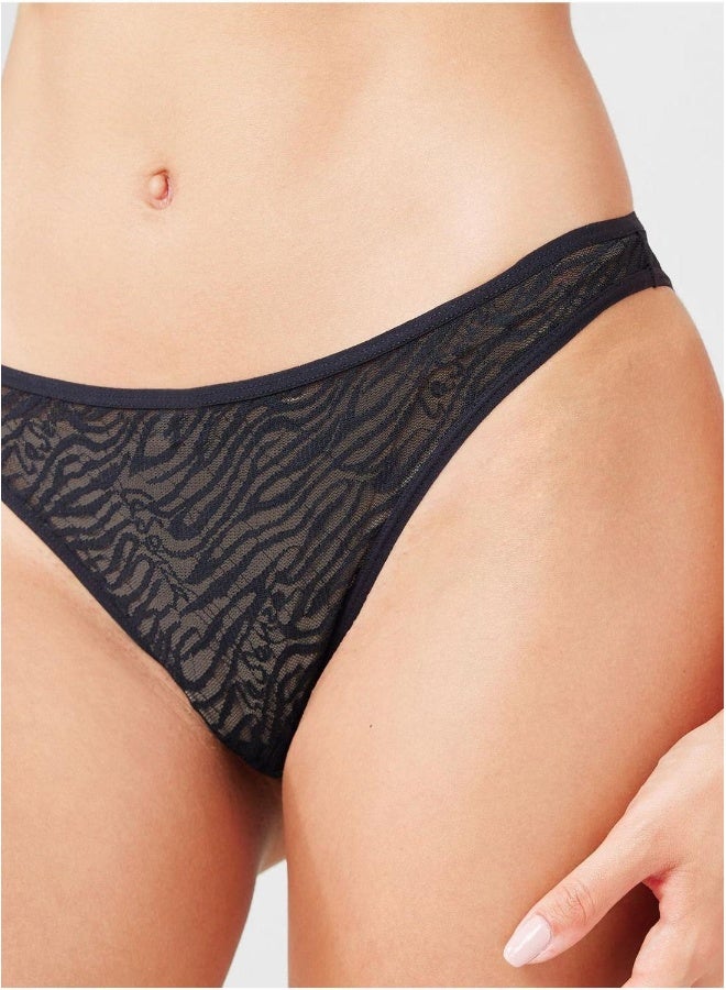 لا سينزا High Leg Brief  - Image 3