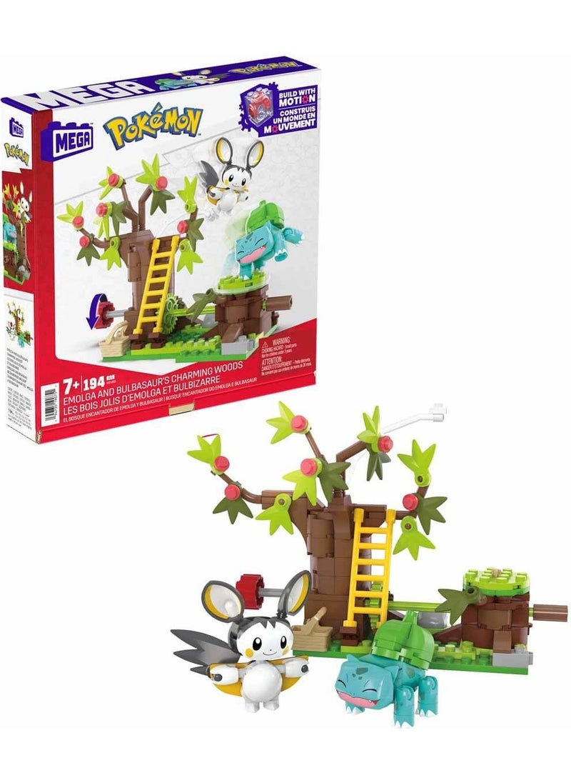 Mega Bloks - Mega Pokemon Emolga and Bulbasaur's Forest HTH69 - Image 1