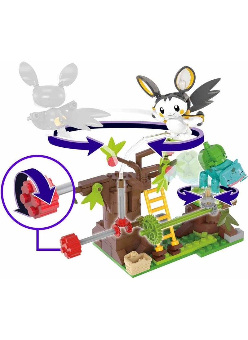 Mega Bloks - Mega Pokemon Emolga and Bulbasaur's Forest HTH69 - Image 1