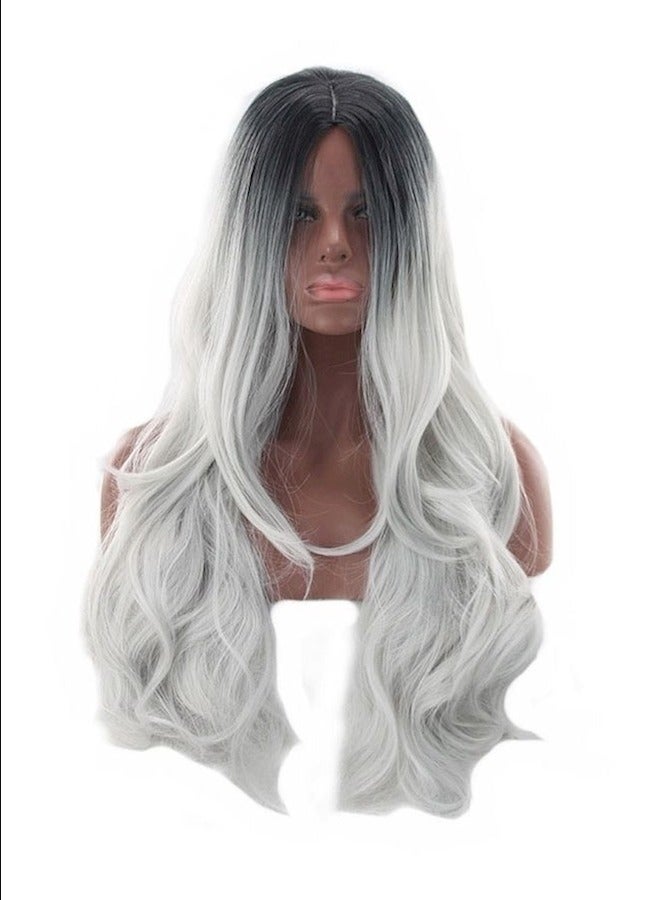 Gradient Fashion Cosplay Anime Wig - Image 1