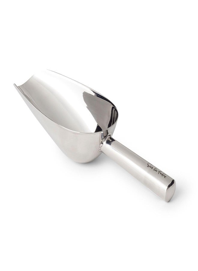 Sur La Table Stainless Steel Scoop, Silver - Image 3