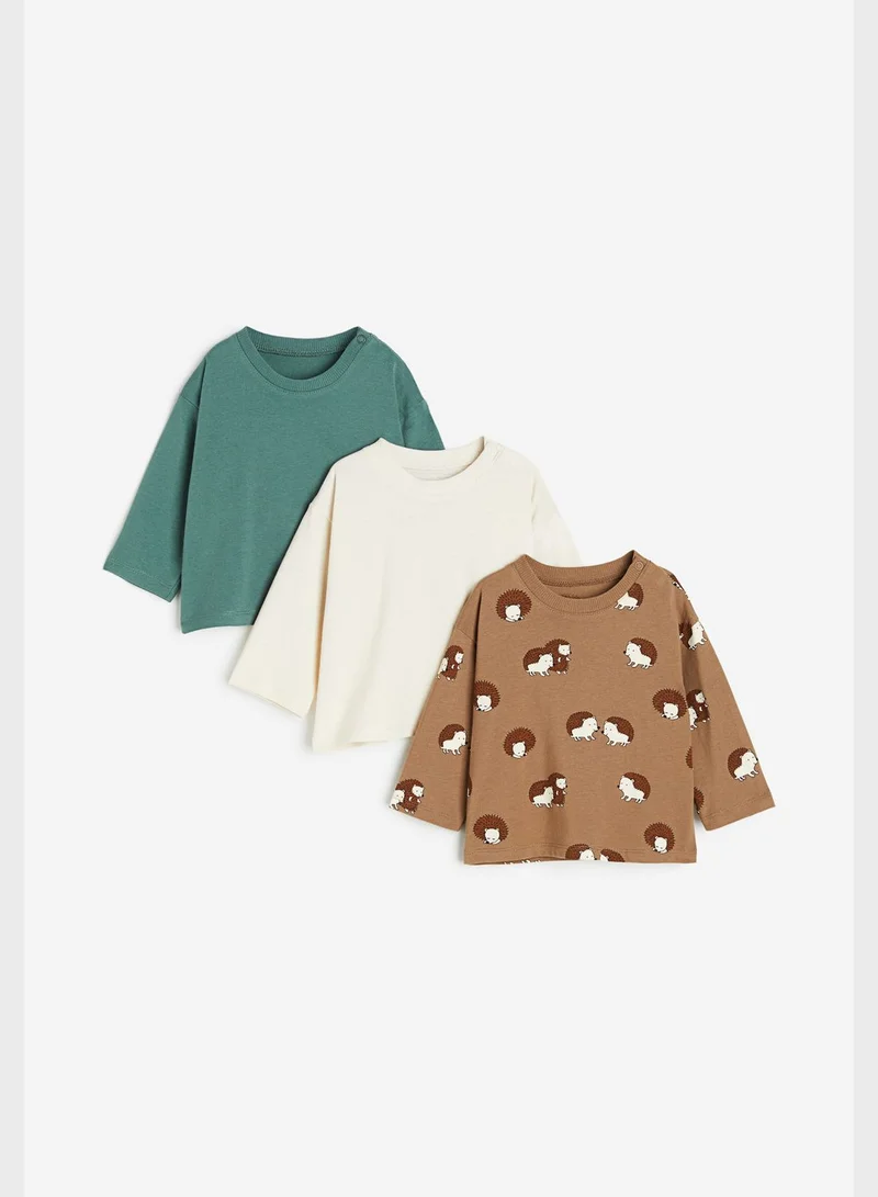 H&M Infant 3 Pack Assorted T-Shirts