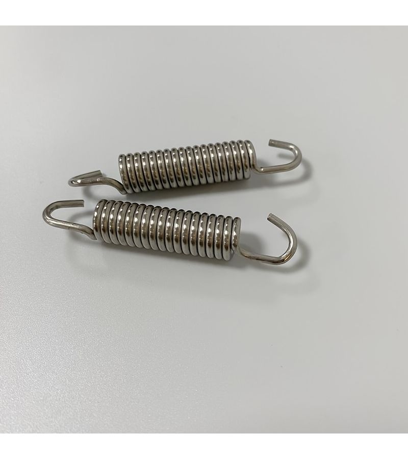 304 Stainless Steel 58mm Spring 2 Pack for Motorcycle Bike Footrest Support - Image 5