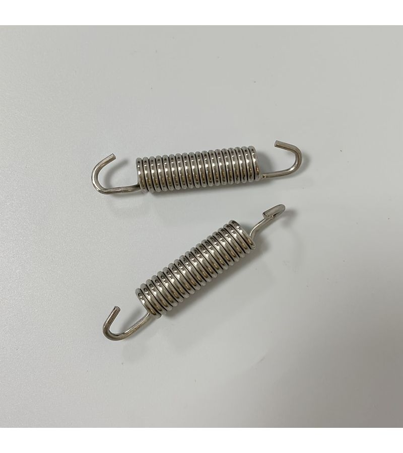 304 Stainless Steel 58mm Spring 2 Pack for Motorcycle Bike Footrest Support - Image 3