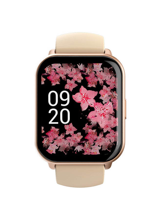 HiFuture Zone2 1.96 Inch Ips Display Bt Calling Smart Watch - Pink - Image 1
