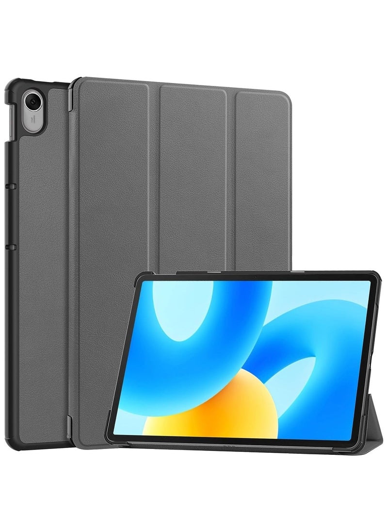 Arabest - Huawei MatePad 11.5-inch Released 2023, Folio Slim Smart Cover Lightweight Hard Shell Protective Case with Multi-Angle Stand (Gray) - Image 1