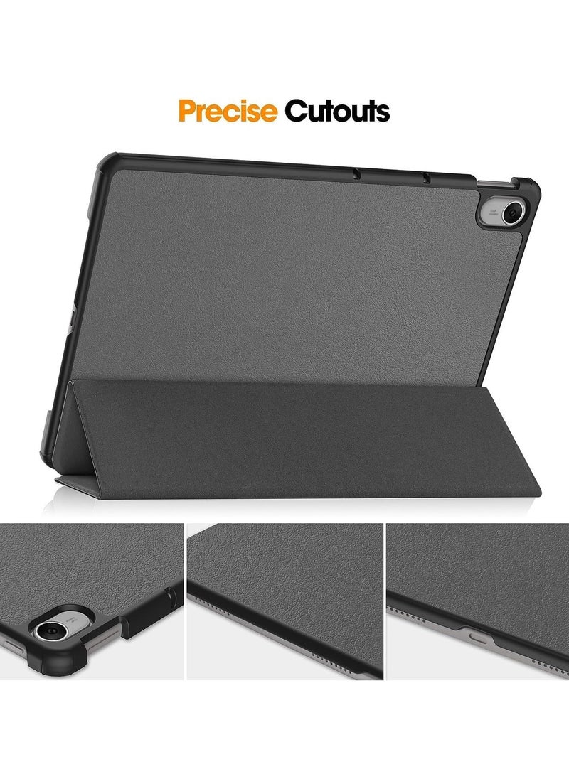 Arabest - Huawei MatePad 11.5-inch Released 2023, Folio Slim Smart Cover Lightweight Hard Shell Protective Case with Multi-Angle Stand (Gray) - Image 1