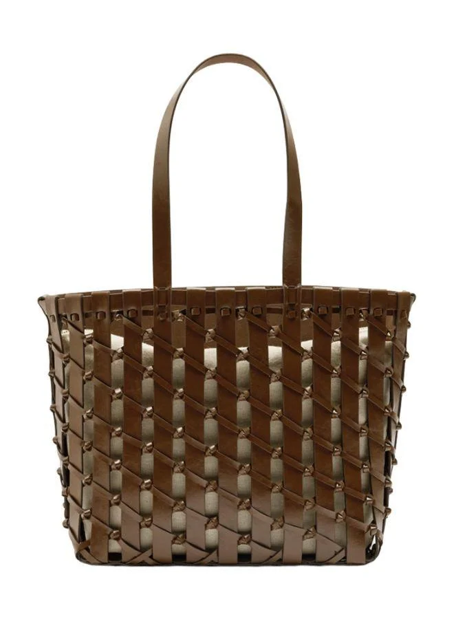 PARFOIS Shopper Bag Braided With Knots