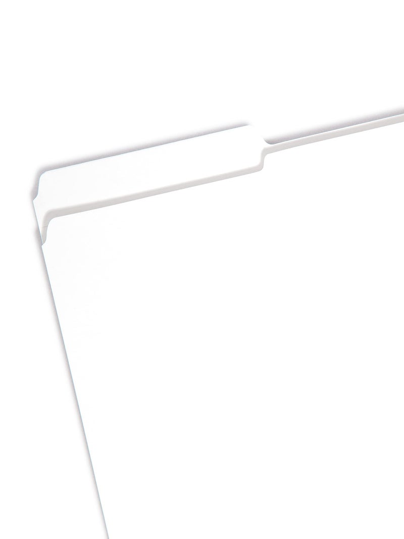 Smead File Folder, Reinforced 1/3-Cut Tab, Legal Size, White, 100 per Box (17834) - Image 2