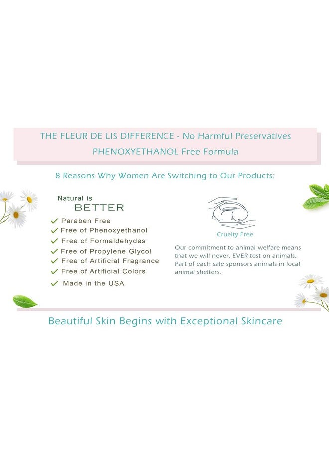 Fleur De Lis Naturals - Face Cream Anti Aging Royal Jelly - Natural & Organic Ingredients, Face Moisturizer for Dry Skin, Anti Aging Cream for Face, Anti Wrinkle Cream for Women & Men - 1.7 oz - Image 1