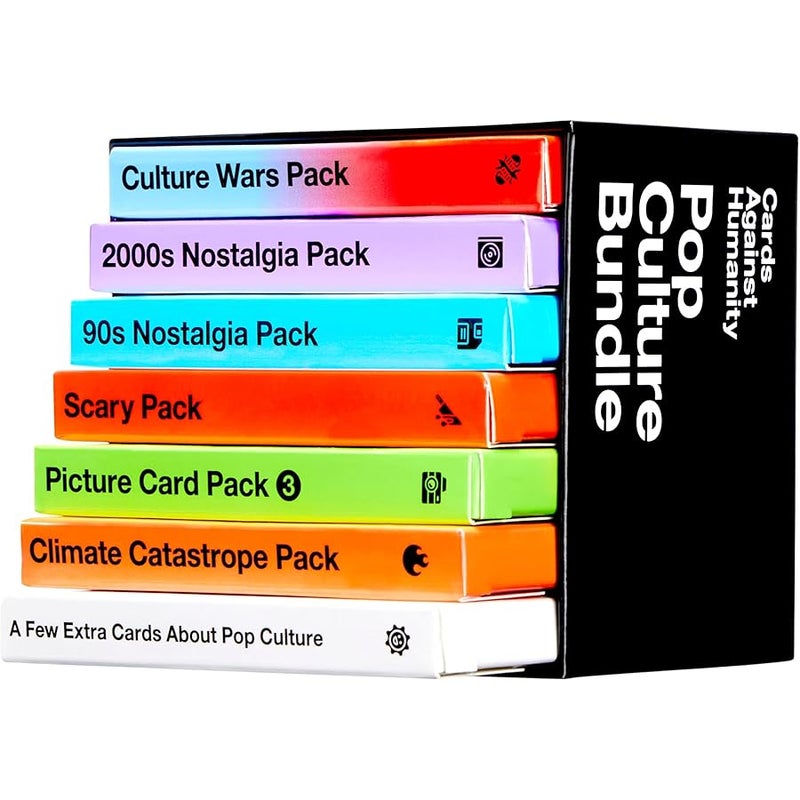 كاردس أجينست هيومانتي Cards Against Humanity: حزمة الثقافة الشعبية • 6 عبوات ذات طابع خاص + 10 بطاقات جديدة • جديدة لعام 2023! - Image 2
