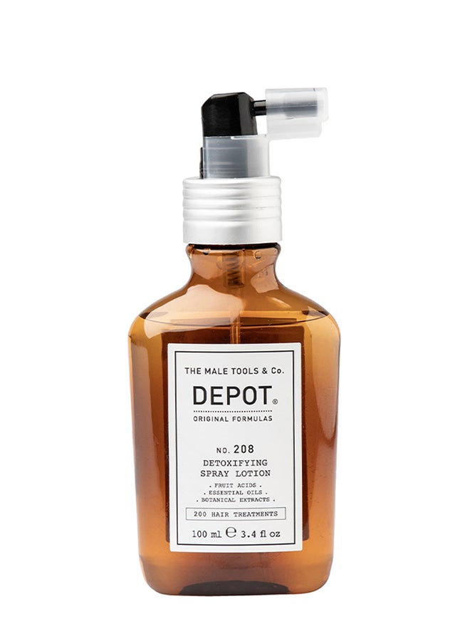 Depot رذاذ لوشن لفروة الرأس للتخلص من السموم - ينظف وينقي فروة الرأس من التراكمات، ينعش الشعر من الجذور (100 مل) - Image 1
